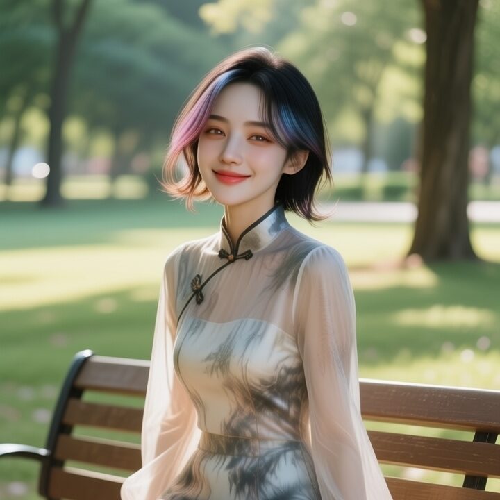 被彩虹照亮的数据流